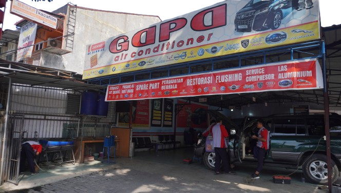 Service AC Mobil Medan Gapa AC